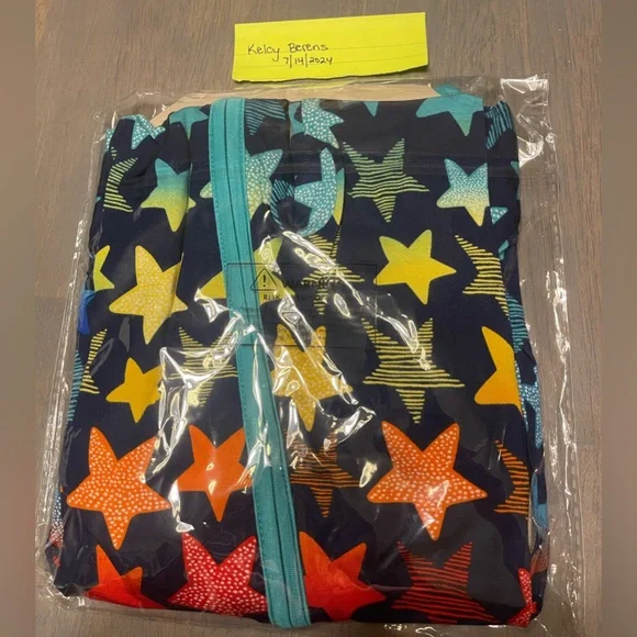 ⭐️ NEW • Little Sleepies • Shade of Stars  Zippy Footie Sleeper | 12-18 months - Picture 4 of 5